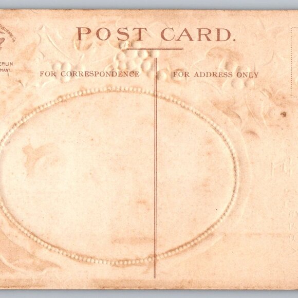 Antique Tuck's & Others Post Card Christmas Lot of 4 (D 1037) - Picture 4 of 8